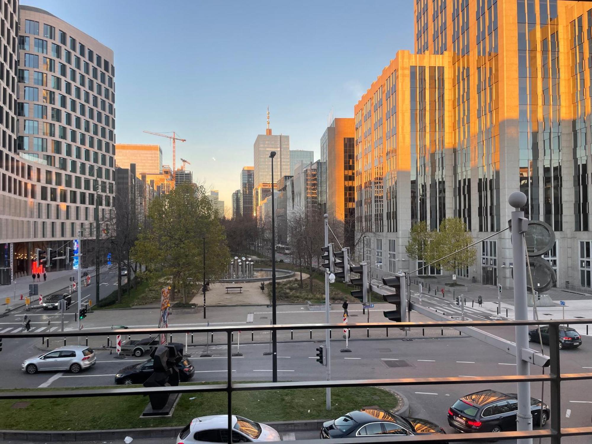Apartment In Brussels City With Beautiful View Dış mekan fotoğraf