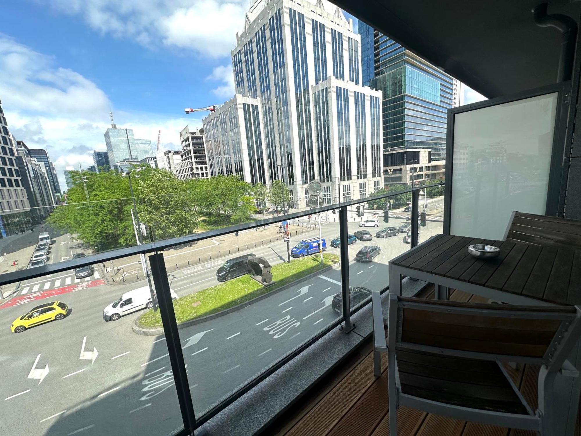 Apartment In Brussels City With Beautiful View Dış mekan fotoğraf