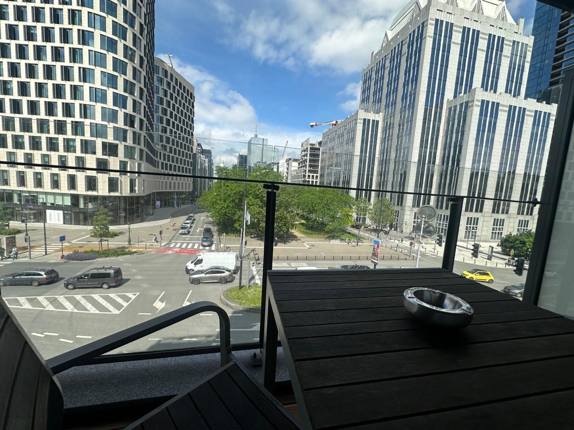 Apartment In Brussels City With Beautiful View Dış mekan fotoğraf